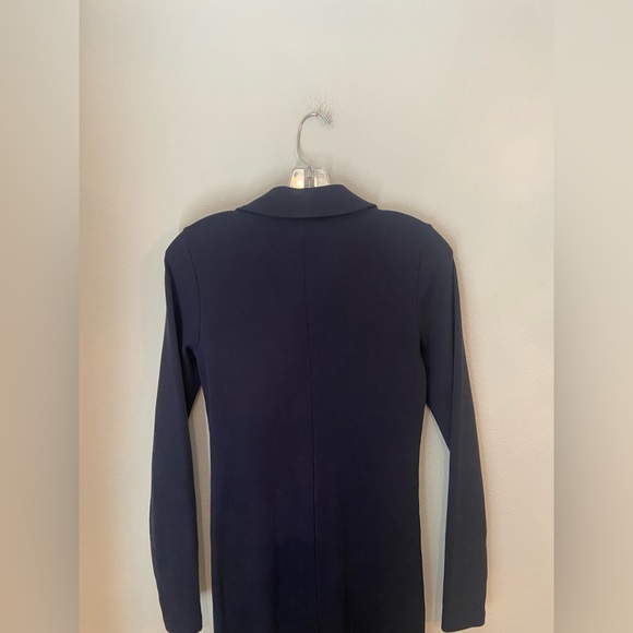 Veronica Beard Women's Jaxley Knit Midi Dress Bright Navy Blue size XS - Picture 7 of 8